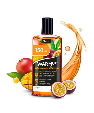 JoyDivision WarmUp massage oil Mango-maracuja 150 ml I Massageliquid with heat effect i massage oil with fragrance & taste i massage oils I massage oil I massage oil warming