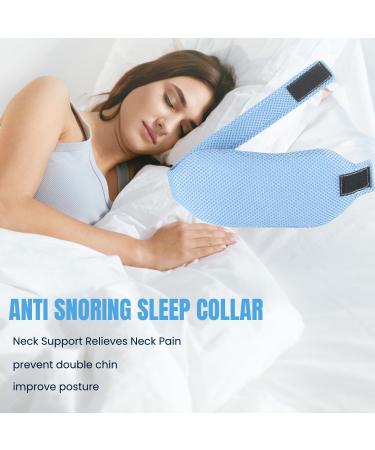 Crethink Neck Support: Anti-Snoring Chin Strap for Restful Sleep - Sleep Apnea Relief - Adjustable Fit - Buy Online on GoSupps.com