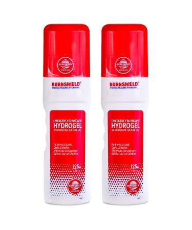Burnshield Premium Hydrogel Burn Spray 4.5 oz (125 ml) - 2 Count