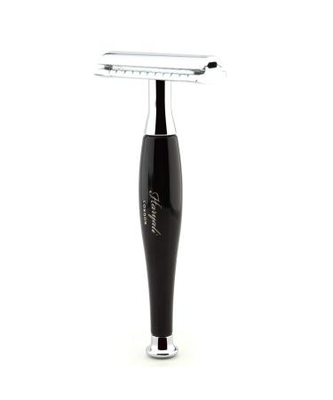 Haryali London Men's Safety Razor Double Edge Black