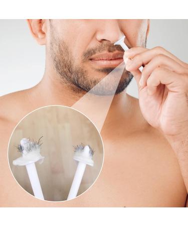 100 Pack Disposable Nose Wax Sticks for Men - Nose Hair Removal Applicators Kit - Buy Online on GoSupps.com