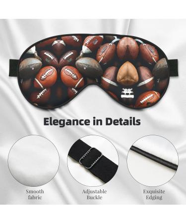 SSIMOO Adjustable Footballs Sleep Mask | Breathable & Fashionable Eye Mask for Comfort | International Shipping Available - Buy Online on GoSupps.com