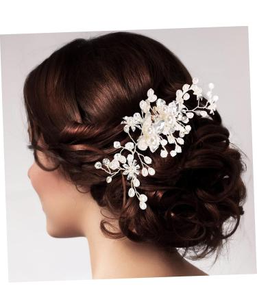 DOITOOL Bridal Comb Headpiece for Bride Comb Headband Bride Hairpiece Accesorios Para Wedding Headpiece Pearl Hair Comb Flower Girl Headpiece Bride Hair Comb Manual Alloy Hair Accessories - Buy Online on GoSupps.com