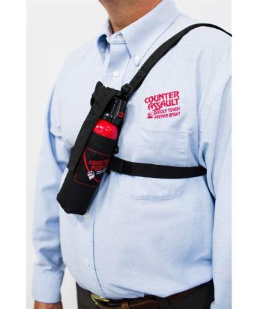Counter Assault - EPA Certified, Maximum Strength & Distance Bear Repellent Spray - Hottest Formula Allowed by Law - Night Glow Locator & Tactical Holster Included (8.1 oz) - Buy Online on GoSupps.com
