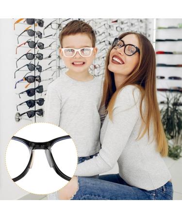 12 Pairs Silicone Nose Pads - Self-Adhesive D-Shape Anti-Slip Pads for Glasses & Sunglasses - Transparent Sticky Back for Comfort - Buy Online on GoSupps.com