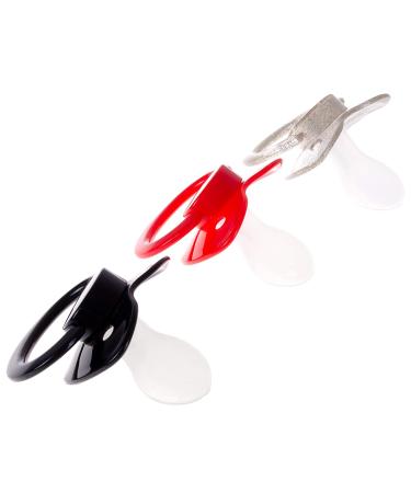J&Or Classic Original Adult Pacifier Dummy - 3 Color Pack: Transparent Glitter, Black Mamba, Mad Red - Buy Online on GoSupps.com