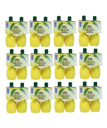 Lot 12x Lot 2x Squeezed lemon juice - Limmi - Pipette 125 ml
