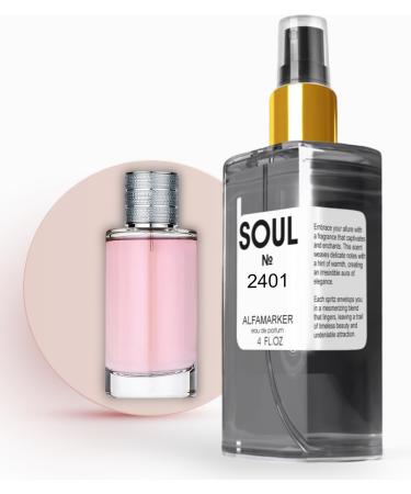 SOUL No. 2401 Impression of Joy | Perfume for Women | Women Eau de Parfum | Spray 4.0 Fl Oz / 120 ml | Long Lasting Fragrance| Christmas Gifts for Women
