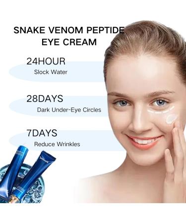 IZBEAUVO Bule Copper Peptide Eye Bags Remover Cream Eye Cream Anti Aging Firming Eye Cream Anti Aging Skincare Reduces Dark Circles Puffiness Fine Lines Hydrate Tired Skin Day & Night - Buy Online on GoSupps.com