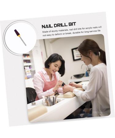 FRCOLOR Nail Bit Carbide Drill Bit Acrylic Nail Drill Bits Cuticle Drill Bits for Nails Women Manicure Supplies Metal Nail Drill Nails Drill Bits Multifunction Tungsten Steel Nail Clippers - Buy Online on GoSupps.com