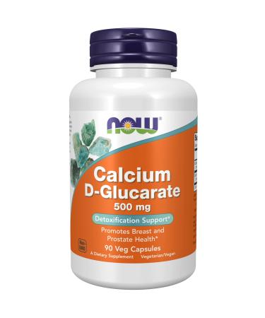 Now Foods Calcium D-Glucarate 500 mg 90 Veg Capsules