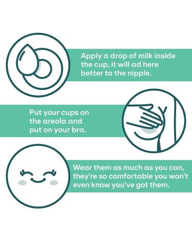 Koala Babycare The Original Silver Nursing Cups - Made in Italy - Protect and Soothe - Tri-Laminate Silver - Standard Size Regular Trilaminate Silver - Buy Online on GoSupps.com