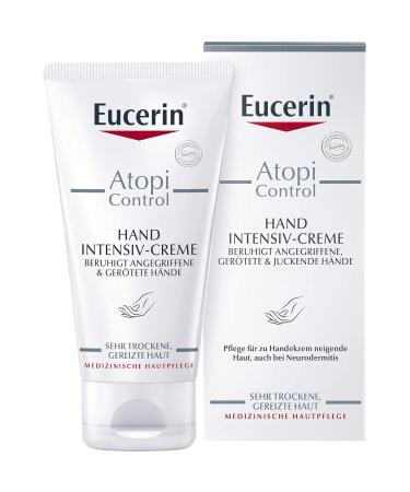 Eucerin AtopiControl Hand Intensive Cream 75 ml - Soothes Dry Itchy Skin | Buy Internationally - Buy Online on GoSupps.com