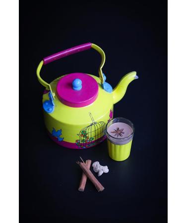 Royal Chai | Kashmiri Pink Chai Unsweetened | 10 Single Serving Sachets | Premium Instant Tea | 140g - Buy Online on GoSupps.com
