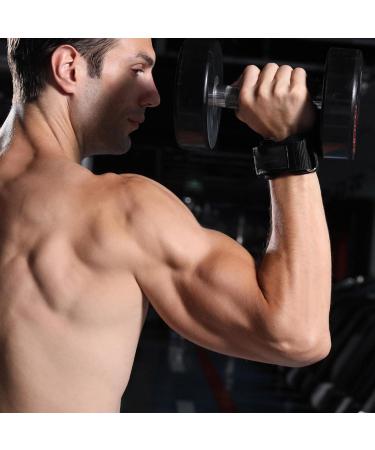 Lifting Wrist Wraps Grips for Weight Lifting Lifting Tools Weight Lifting Padded Wrist Wraps with Support Rubber Lifting Gloves Deadlift Straps for Wrist Protection/l Medium - Buy Online on GoSupps.com