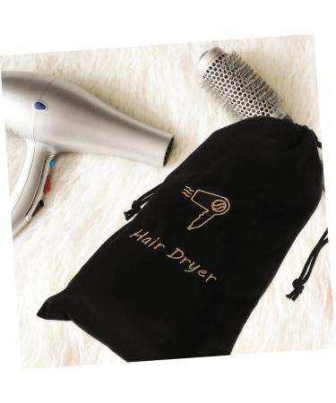 Hair Dryer Storage Bag Portable Storage Bag Organizer Green Fascinator Drawstring 35c Cloth Shoe Bag As Shown 35x19cm - Buy Online on GoSupps.com
