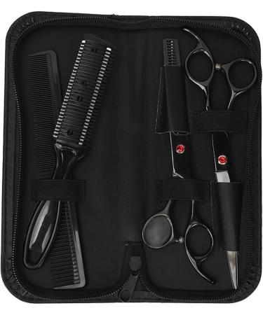 Hair Cutting Scissors Set with Straight Shear and Thinning Shear for Home Salon Barber - Buy Online on GoSupps.com