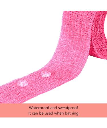 10 Rolls Sports Compression Elastic Bandage Straps - 1 Inch x 2 Yards Self-Adhesive Wrap for Fingers | International Shipping - Buy Online on GoSupps.com