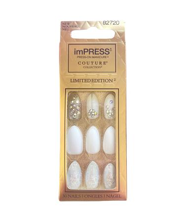 Kiss imPRESS Couture Collection KT0713 Press-On Manicure Quartz Limited Edition
