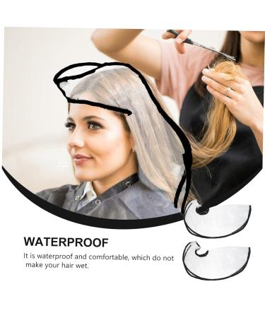 POPETPOP 4 Pcs Shampoo Funnel Sheer Cape Hair Salon Apron Hairdressing Tool Baking Oil Hair Care Product 57x25cmx2pcs Assorted Colorx2pcs - Buy Online on GoSupps.com