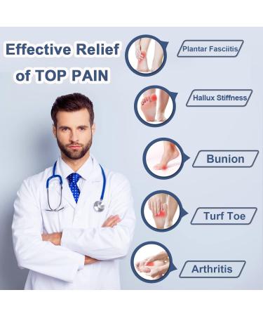 Carbon Fiber Insoles for Pain Relief | Rigid Orthotic Inserts for Turf Toe & Arthritis | Size 8W & 7M - Shop Internationally - Buy Online on GoSupps.com
