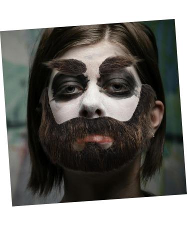 HAPINARY 1 Set Beard Dress up Brown Beard Pirate Cosplay Prop Grey Santa Claus Beard Gnome Beard Plush - Buy Online on GoSupps.com