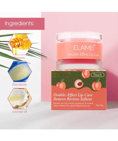 Intensive Lip Repair Mask - Moisturizing & Peeling Treatment for Fading Lip Lines (Peach 9g) - International Shipping Available - Buy Online on GoSupps.com