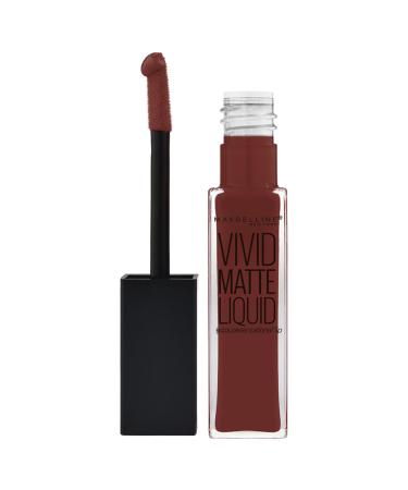 Maybelline Color Sensational Vivid Matte Liquid Lipstick Number 37 Coffee Buzz