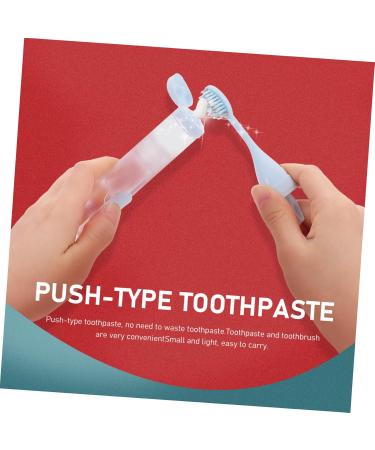 Buy Healeeved 3-Piece Foldable Ortho-In Travel Toothcase | Interdental Toothpaste Brush with Collapsible Design | Portable Manual False Bracket for Hiking | 1 Pack (Blue 3 Stk) - Buy Online on GoSupps.com