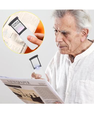 My Order Clearance - Pocket Magnifier Glass 4x Glass with LED Light Folding Pull-Out Glass Reading Tool for Seniors the Old Kids Children Cool Item Find 2024 Colour - Buy Online on GoSupps.com
