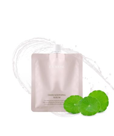 LA MUSE Oasis Soothing Serum(Pouch / 2.71 fl oz) | Gel Moisturizer for Face Instant Soothing with Cica | Hydrolyzed Collagen Hydro Boost for Deep Hydration & Radiance | Non-Sticky & Fast-Absorbing