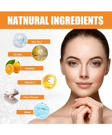 Orange Exfoliating Gel Scrub | Deep Cleansing & Moisturizing Face & Body | Natural Skin Repair for All Skin Types - Buy Online on GoSupps.com