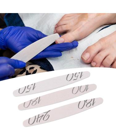 3 Pieces Nail File Set for Manicure Tool Washable and Reusable Nail Buffer File Block Professional Care Suitable for Nails Toenails and Acrylic Nails Easy to Use - Buy Online on GoSupps.com
