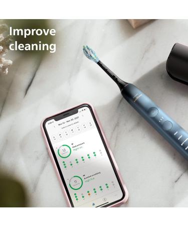 Philips Sonicare DiamondClean 9000 Aquamarine Special Edition Electric Toothbrush with C3 Premium Brush Head - Buy Online on GoSupps.com