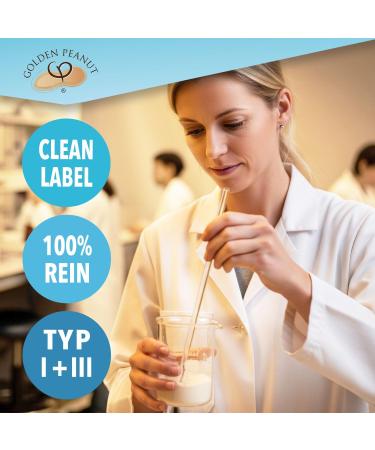 GOLDEN PEANUT Collag ne IQ 2 x 450 g poudre hydrolysat bioactive 900 g - Buy Online on GoSupps.com