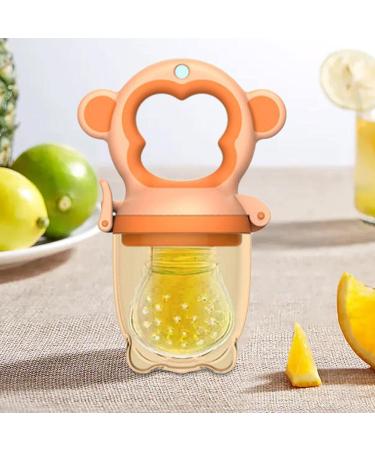 Baby Food Feeder | Silicone Nibbler Pacifier for Infants | Soft Bite Rings & Fresh Fruit Feeder - Buy Online on GoSupps.com