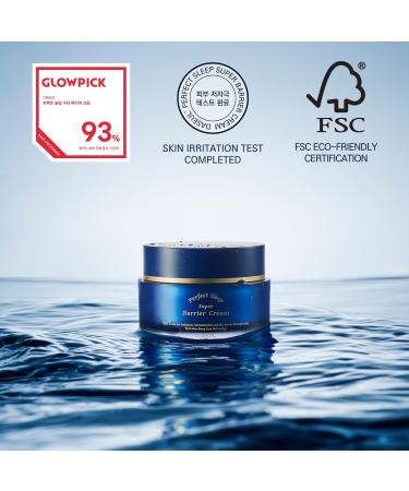 Perfect Sleep Super Barrier Cream 1.69fl.oz - Hydrate & Strengthen Skin with Hyaluronic Acid & Cactus Extract | Korean Overnight Skin Care - Buy Online on GoSupps.com