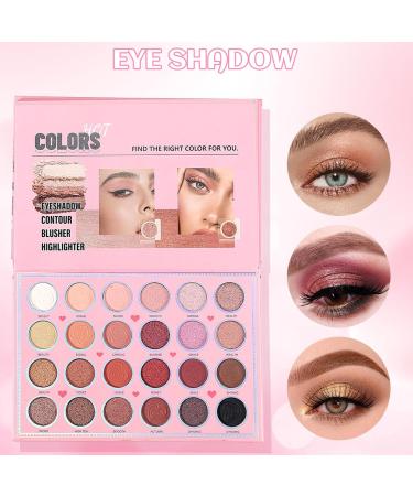 Palette de Maquillage - Style Livre Cosm tique Portable 40 Couleurs - Fard Paupi res Pour Hommes Femmes Adultes Maison Salon Beaut Int rieur - Buy Online on GoSupps.com