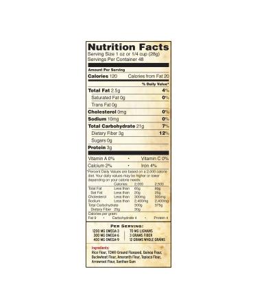 Premium Gold Gluten Free All Purpose Flour 5lb - Top Quality Gluten-Free Flour - Buy Online on GoSupps.com