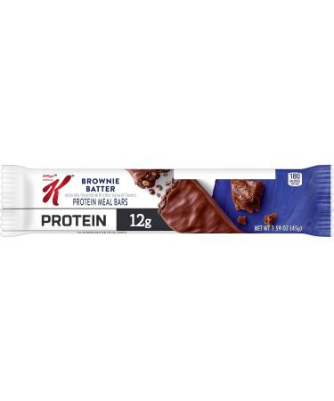 Kellogg's Special K Protein Bars, Meal Replacement, Bulk Protein Snacks, Brownie Batter, 31.8oz Case (20 Bars) Brownie Batter 20 Count (Pack of 1)