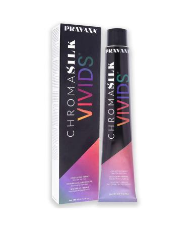 Pravana ChromaSilk Vivids Blue Topaz Hair Color 3.04 Fl Oz - Long-Lasting Vibrant Formula for Unisex - Buy Online on GoSupps.com