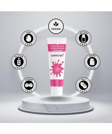 Dekozauber24 Food Coloring Gel (Pink) - 30g Tube for Fondant & Marzipan - Premium Baking Accessories & Cake Decoration - Buy Online on GoSupps.com
