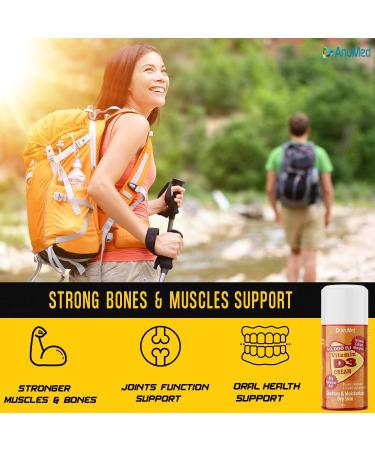 AnuMed Vitamin D3 10,000 IU Cream with Magnesium, Hyaluronic Acid, and Vitamin E - 3oz | Moisturizer for Dry Skin | Promotes Strong Bones, Muscles, Joints | Maximum Calcium Absorption - Buy Online on GoSupps.com