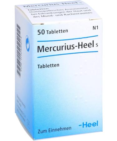 Buy Mercurius Heel S Tablets 50g Fast International Shipping | Homeopathic Relief - Buy Online on GoSupps.com