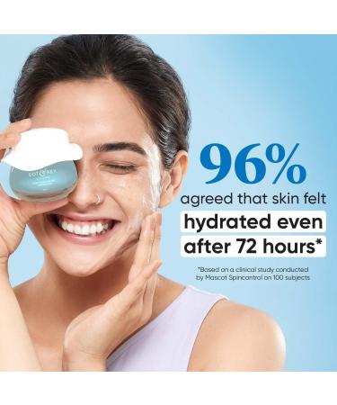 HRK DOT & KEY 72Hr Hydrating Gel Moisturizer with Hyaluronic Acid & Probiotics | Lightweight Oil-Free Gel for Oily Dull & Uneven Skin - Buy Online on GoSupps.com