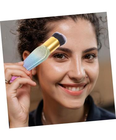 Flat Top Cosmetic Brush Set - Liquid & Powder Foundation Brushes for Flawless Makeup | Travel-Friendly Applicators - Buy Online on GoSupps.com