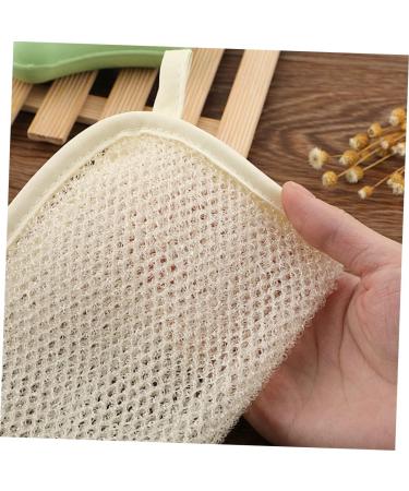 Healeved 6pcs Dual-Sided Scrub Towel Loofah Shower Sponges - Soft Bath Towels for Face and Body - Buy Online on GoSupps.com