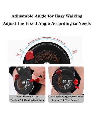 SFKLYU Hinged Knee Brace | Adjustable Post-Op Recovery Support for Men & Women - Optimal Stabilization for Surgery - Buy Online on GoSupps.com
