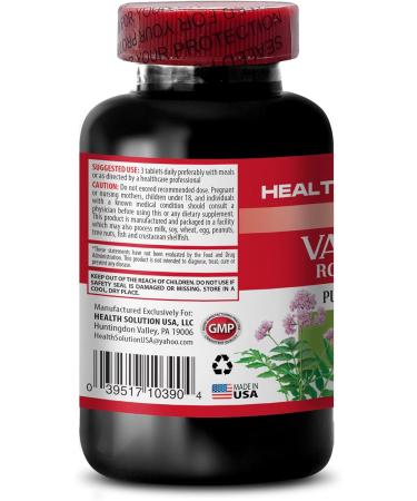 Nerve nutrition - VALERIAN ROOT EXTRACT - Valerian time release - valerian root capsules for sleep - valerian root herb - russian valerian root extract pills - valerian capsules - 1 Bot 100 Capsules - Buy Online on GoSupps.com