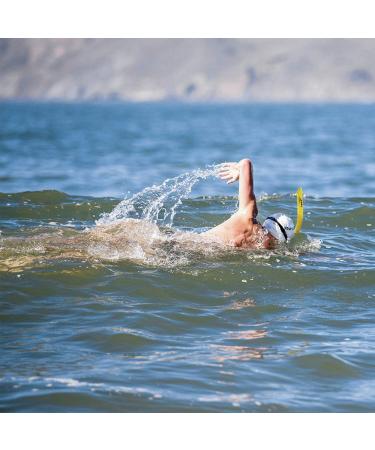 FINIS Original Center-Mount Swimmer's Snorkel - Yellow - Adult | Ideal for Lap Swimming and Swim Training - Buy Online on GoSupps.com